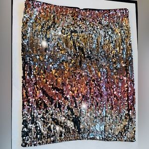 Forever 21+ Sequin Pencil Skirt